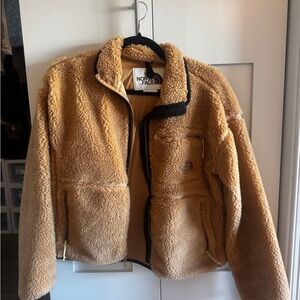 The North Face Women Teddy Tan Sherpa Jacket